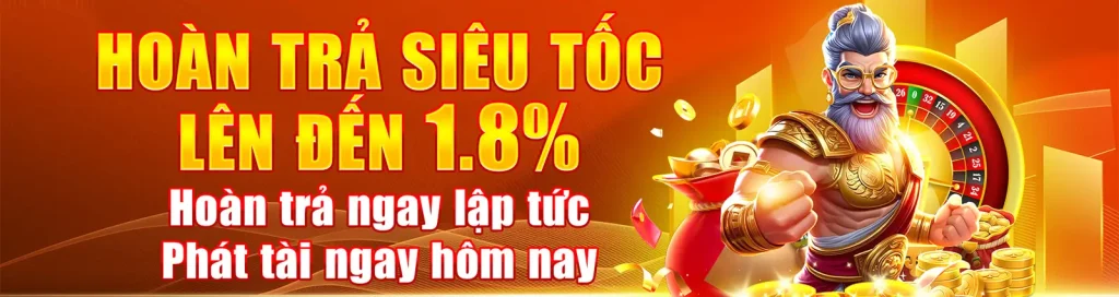 Hoàn trả siêu tốc phát tài hôm nay 789p